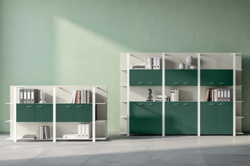 BOISERIE - Boiserie / office shelving by Quadrifoglio Group - view 3